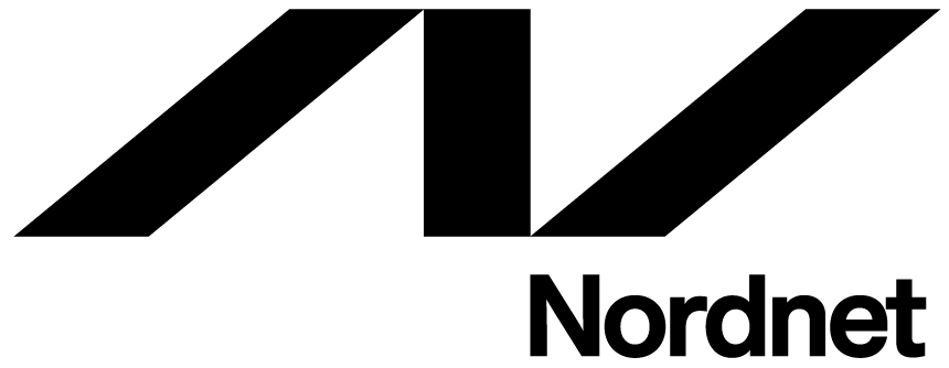 Nordnet Logo Stacked Black